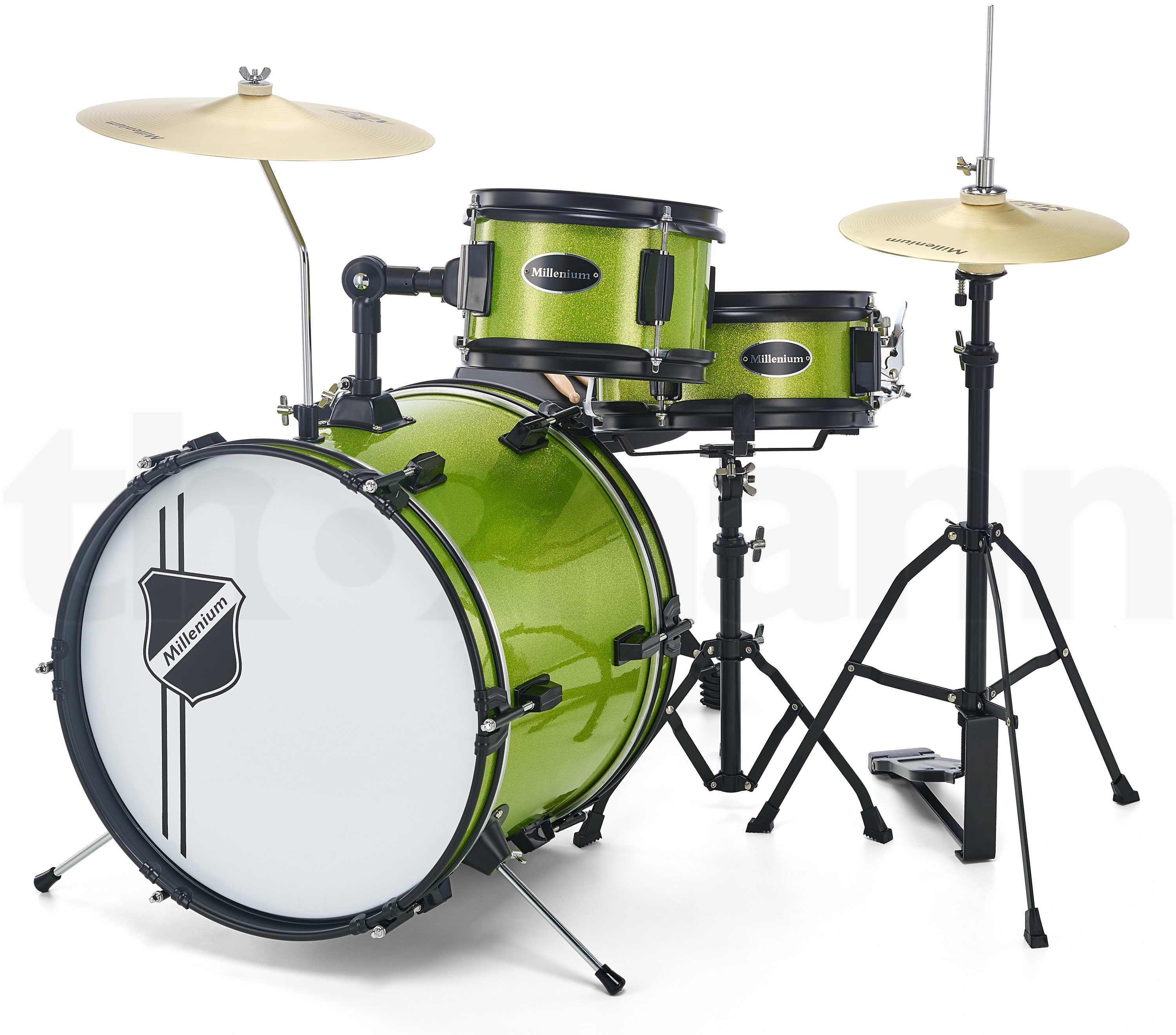 Millenium Youngster Drum Set Green