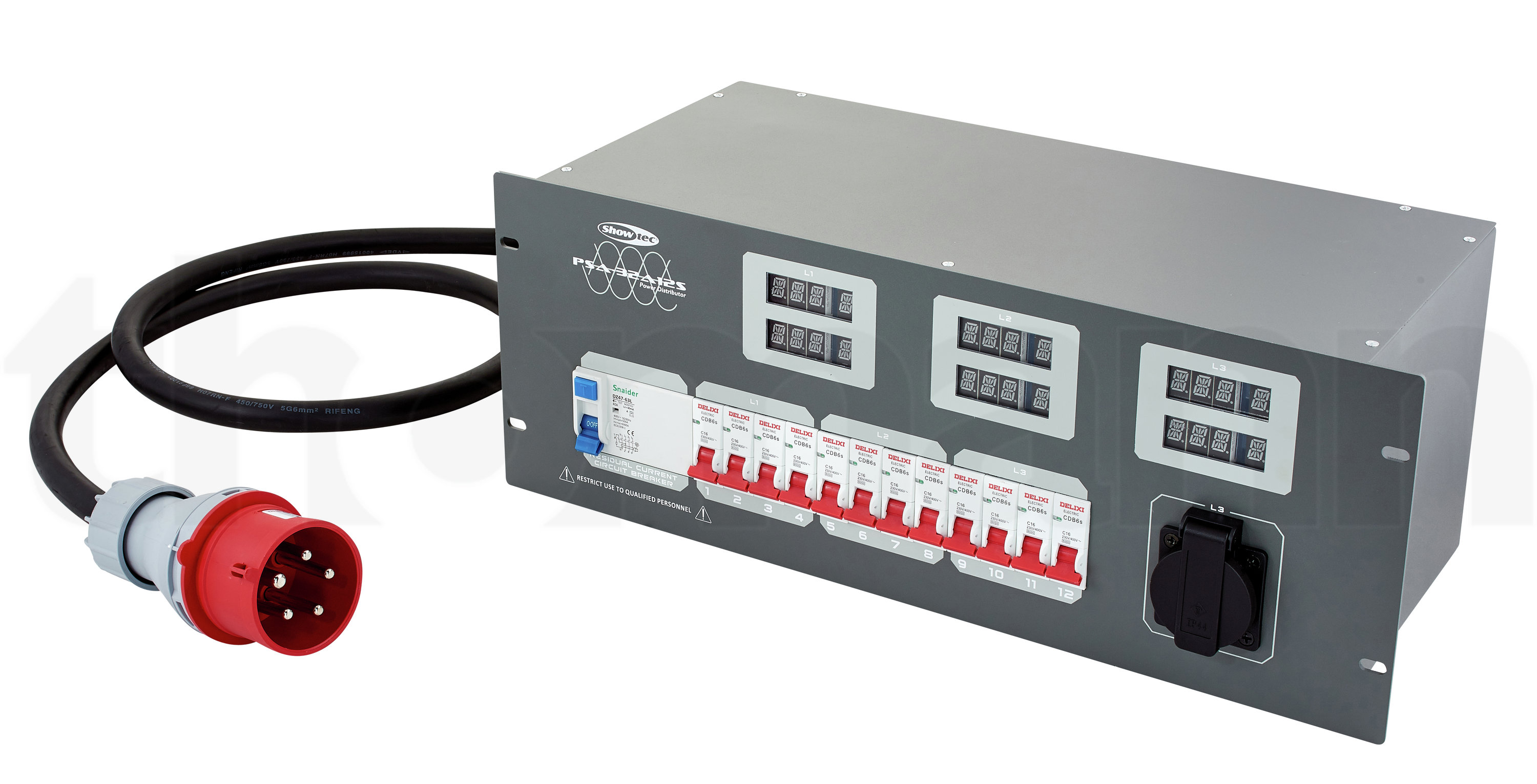 Showtec PSA-32A12S Power Distributor